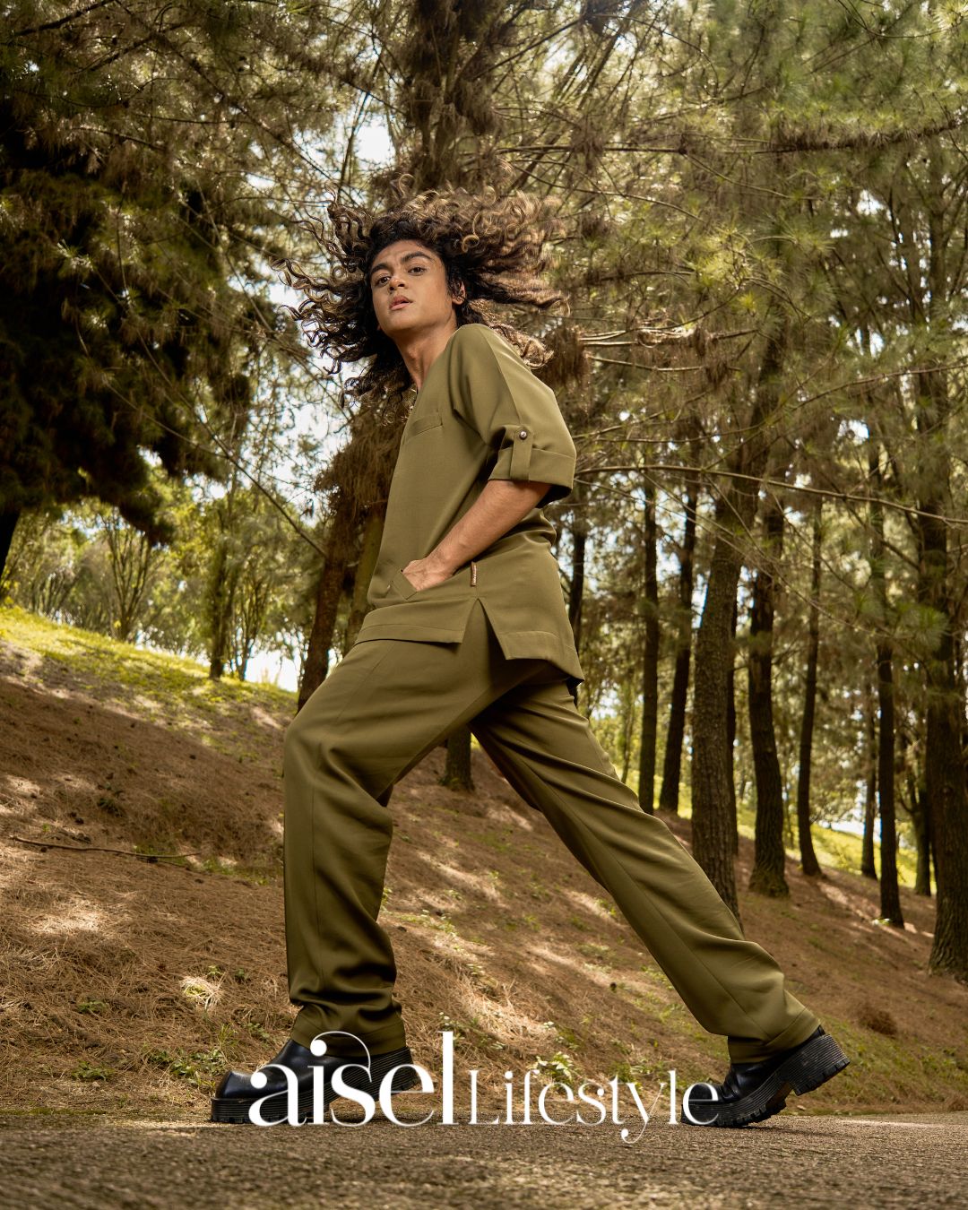 Koortha Qaseh - Olive Green