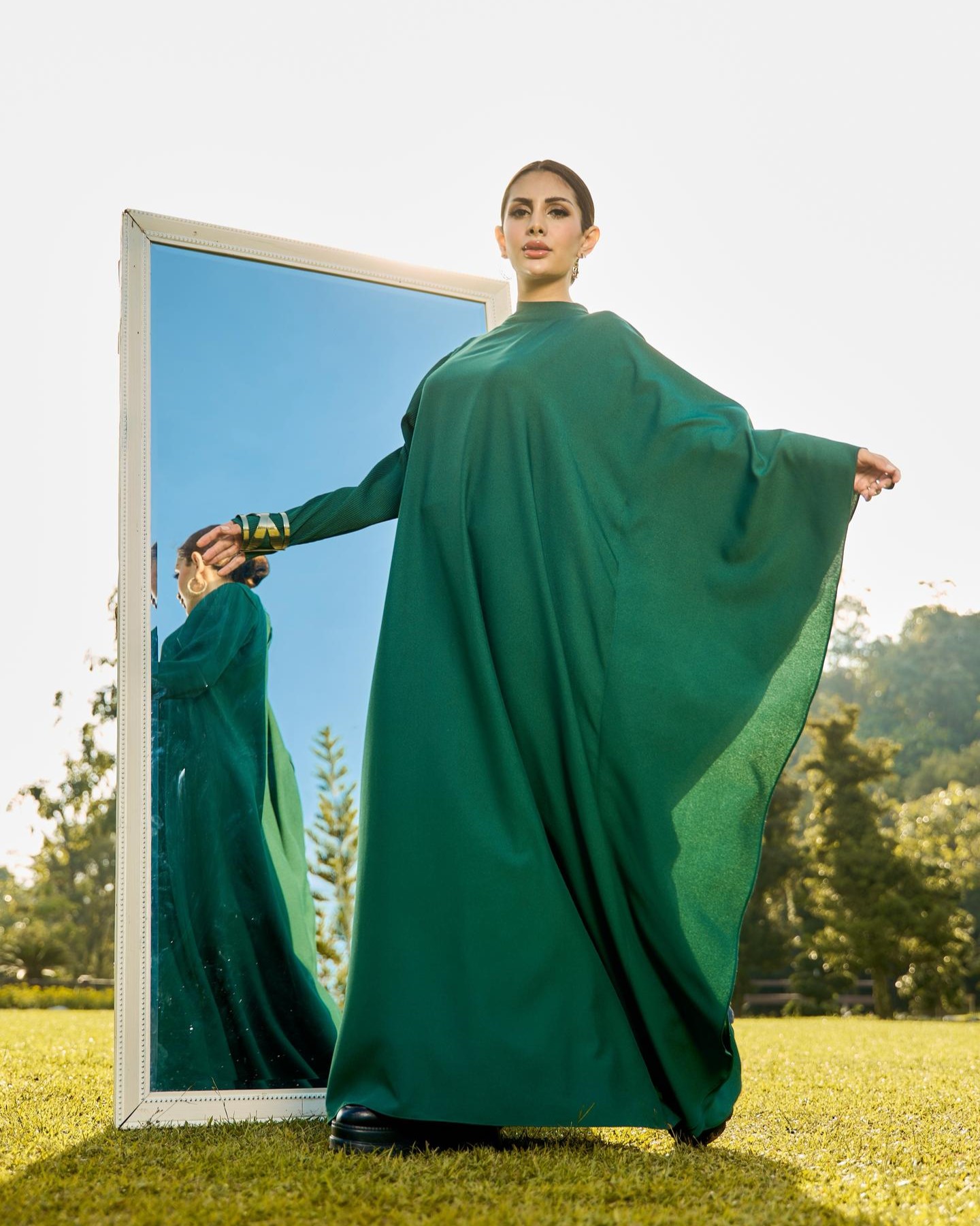 Superstar Dress Emerald Green